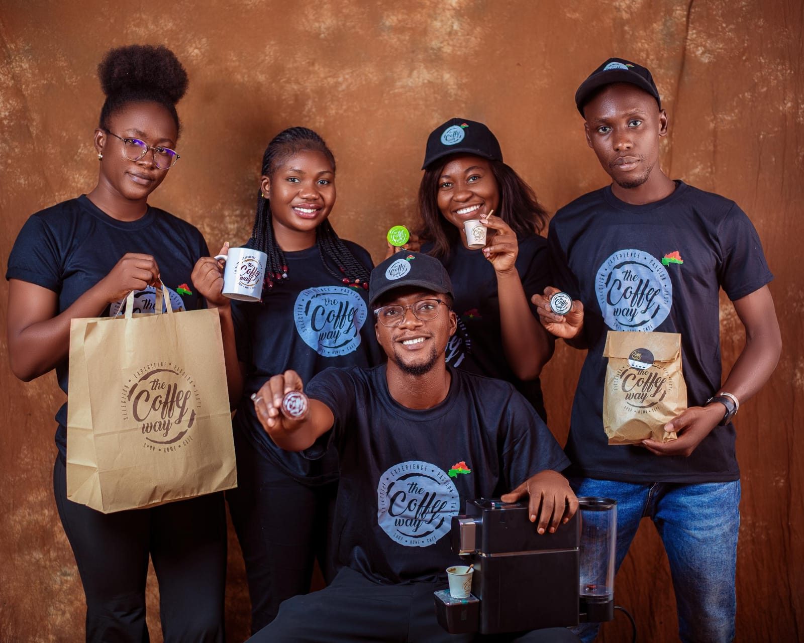 Il team The Coffy Way in Burkina Faso